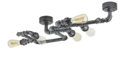 KHG Decken-/ Wandleuchte, 5-flammig Pipe | Höffner