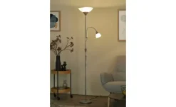 KHG Deckenfluter, 2-flammig, Nickel matt | Höffner