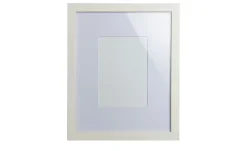 KHG Holz-Bilderrahmen 24x30 cm Toscana  | 24x30 cm, Weiß