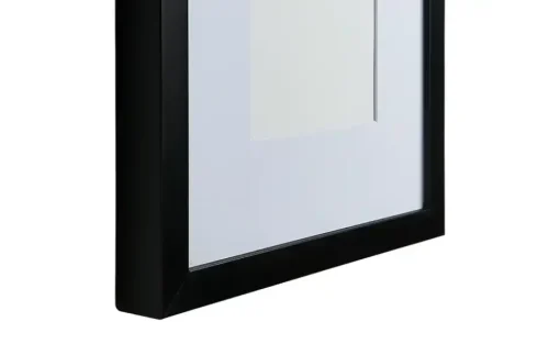 KHG Holz-Bilderrahmen 24x30 cm Toscana | 24x30 cm, Schwarz