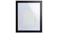 KHG Holz-Bilderrahmen 24x30 cm Toscana | 24x30 cm, Schwarz