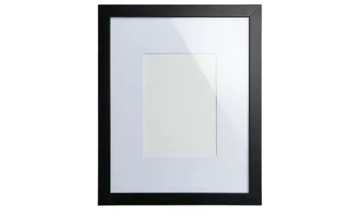 KHG Holz-Bilderrahmen 24x30 cm Toscana | 24x30 cm, Schwarz