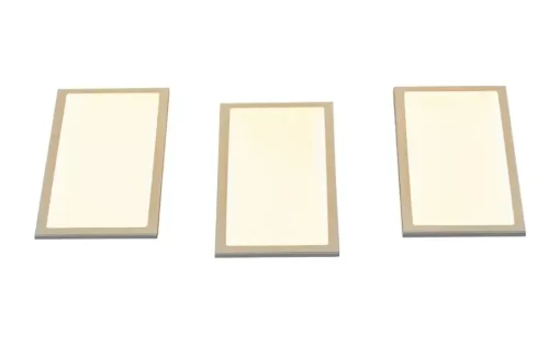 KHG Küchenunterbaubeleuchtung 3er-Set, rechteckig
