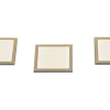 KHG Küchenunterbaubeleuchtung 3er-Set, quadratisch