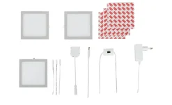 KHG Küchenunterbaubeleuchtung 3er-Set, quadratisch