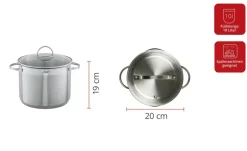 KHG Kochtopf mit Ausguß Gina | 26 cm | Möbel Höffner