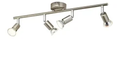 KHG LED- Deckenspot, 4-flammig, nickel matt | Höffner