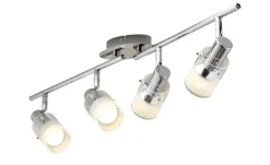 KHG LED- Deckenstrahler, 4-flammig mit Glas | Höffner