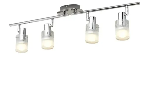 KHG LED- Deckenstrahler, 4-flammig mit Glas | Höffner