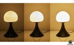 KHG LED- Tischleuchte, 1-flammig,schwarz mit Touchdimmer | Schwarz