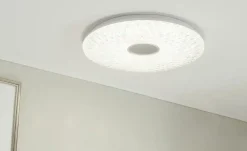 KHG LED-Deckenleuchte, 1-flammig, Kristalloptik