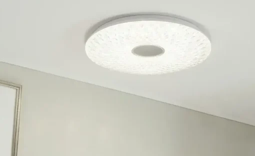 KHG LED-Deckenleuchte, 1-flammig, Kristalloptik