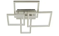 KHG LED-Deckenleuchte, 4-flammig, chrom, ´eckig´