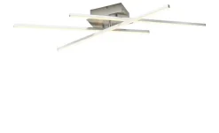 KHG LED-Deckenleuchte, 3-flammig nickel matt | Höffner