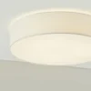 KHG LED-Deckenleuchte, 1-flammig, Stoffschirm weiß | Weiß