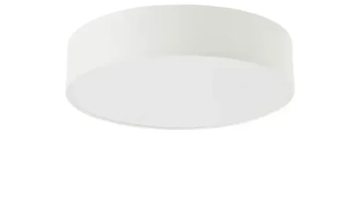 KHG LED-Deckenleuchte, 1-flammig, Stoffschirm weiß | Weiß