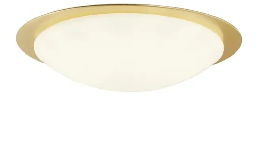 KHG LED-Deckenleuchte, 1-flammig, goldfarben | 42,5 cm