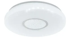 KHG LED-Deckenleuchte, 1-flammig mit Kristalldeko | 24 W