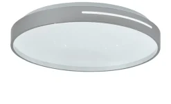 KHG LED-Deckenleuchte, 1-flammig, silberfarben