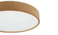 KHG LED-Deckenleuchte, 1-flammig, Eichenholz | Höffner