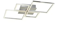 KHG LED-Deckenleuchte, 4-flammig, Alu | Möbel Höffner