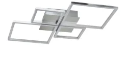 KHG LED-Deckenleuchte, 4-flammig, Alu | Möbel Höffner