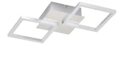 KHG LED-Deckenleuchte, 2-flammig, Alu | Möbel Höffner