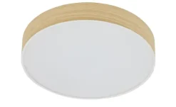 KHG LED-Deckenleuchte Holzoptik/weiß | Möbel Höffner