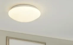 KHG LED-Deckenleuchte, Kunststoff weiß | Möbel Höffner