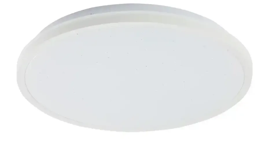 KHG LED-Deckenleuchte mit Backlight, weiß | Weiß, matt