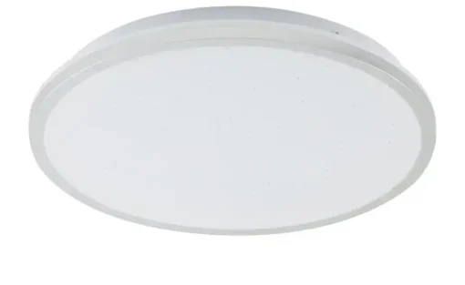 KHG LED-Deckenleuchte mit Backlight, silberfarben | silberfarben, matt