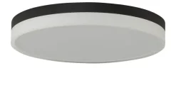 KHG LED-Deckenleuchte, schwarz mit Fernbedienung