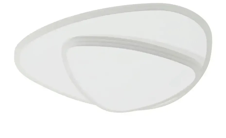 KHG LED-Deckenleuchte, weiß `Ovale` | Möbel Höffner