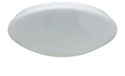 KHG LED-Deckenleuchte, weiß mit Sternenhimmeloptik
