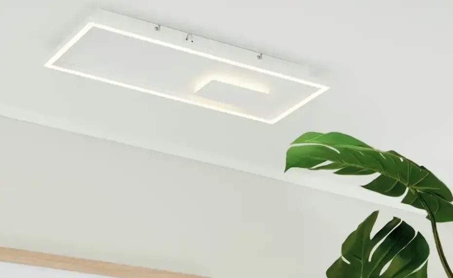 KHG LED-Deckenleuchte weiß, ´rechteckig´ | Höffner