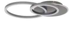 KHG LED-Deckenleuchte,3-flammig, geometrisch, anthrazit | Schwarz, matt