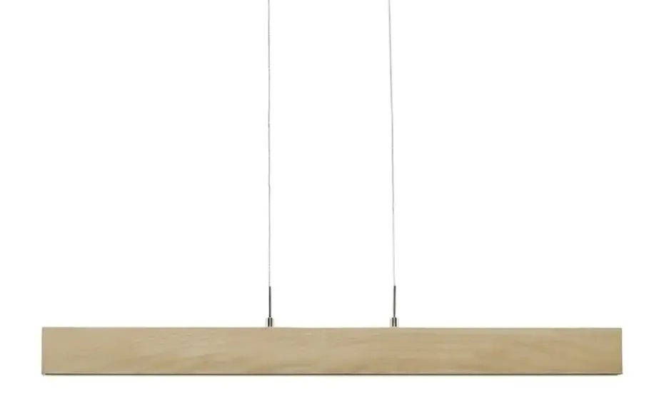 KHG LED-Holz-Pendelleuchte, 1-flammig mit Dimmer