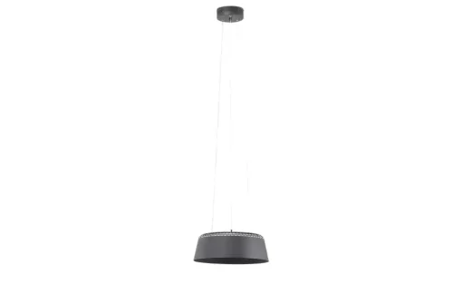 KHG LED-Pendelleuchte, 1-flammig, Metall/ schwarz