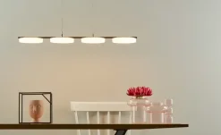 KHG LED-Pendelleuchte, 4-flammig, Nickel-matt | Höffner
