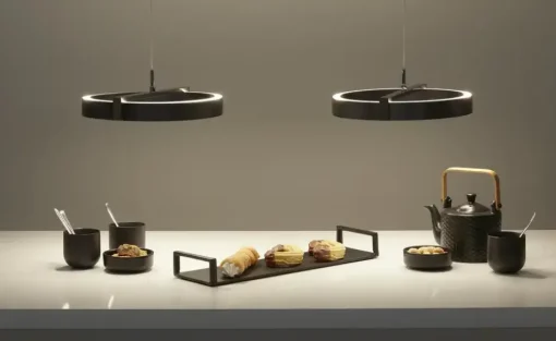KHG LED-Pendelleuchte, 4-flammig, anthrazit | Höffner