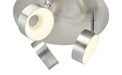 KHG LED-Spot, 3-flammig Nickel matt | Möbel Höffner
