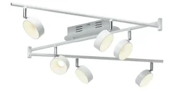 KHG LED-Spot, 6-flammig weiß | Möbel Höffner