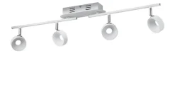 KHG LED-Spot 4-flammig weiß | Möbel Höffner