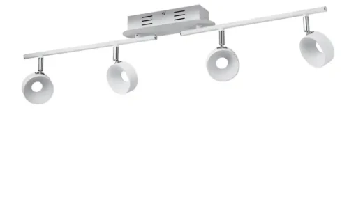 KHG LED-Spot 4-flammig weiß | Möbel Höffner