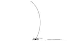 KHG LED-Stehleuchte, chrom mit Farbwechsler | verchromt