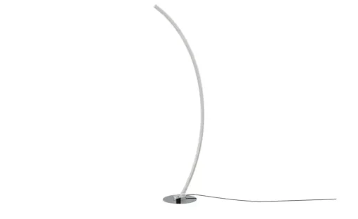 KHG LED-Stehleuchte, chrom mit Farbwechsler | verchromt