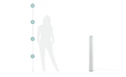 KHG LED-Stehleuchte, mit Glittereffekt | Möbel Höffner
