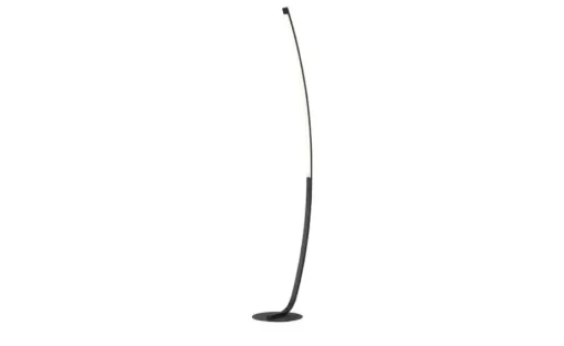 KHG LED-Stehleuchte, schwarz mit Dimmer | Möbel Höffner