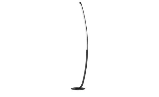 KHG LED-Stehleuchte, schwarz mit Dimmer | Möbel Höffner