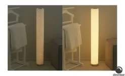 KHG LED-Stehleuchte, weiß mit Farbwechsler | Höffner